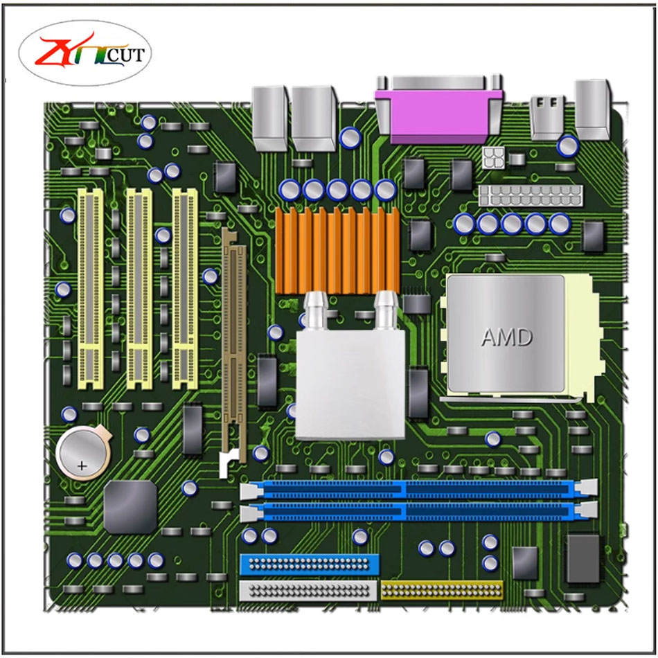 40 80mm CPU Aluminum water-coo - Cpu Heatsink review and price