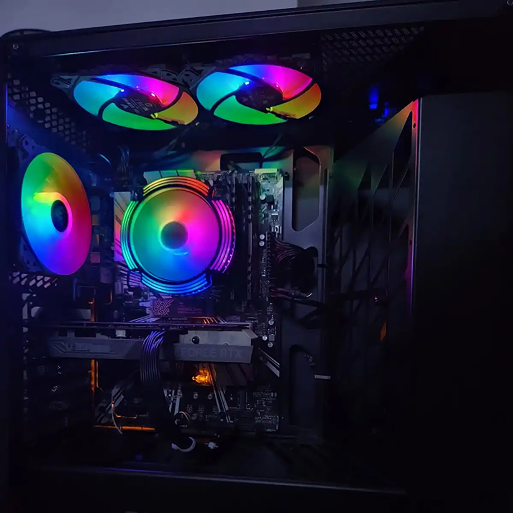 4 Heat Pipes RGB CPU Cooler 4P - Cpu Heatsink review and price