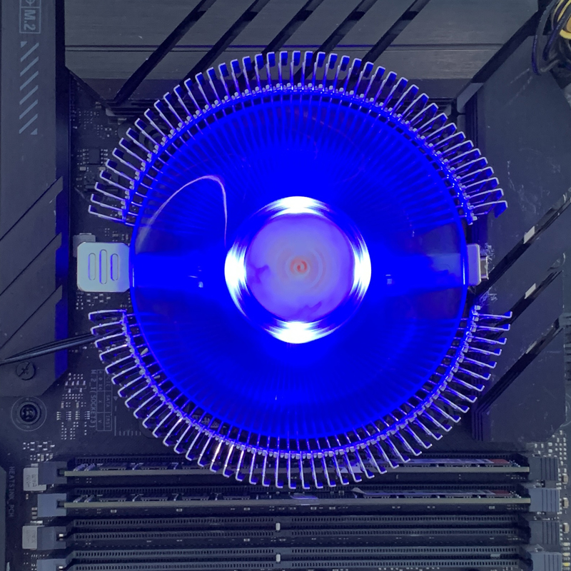 CPU Air-cooled Cooler LED Cool - Cpu Heatsink review and price