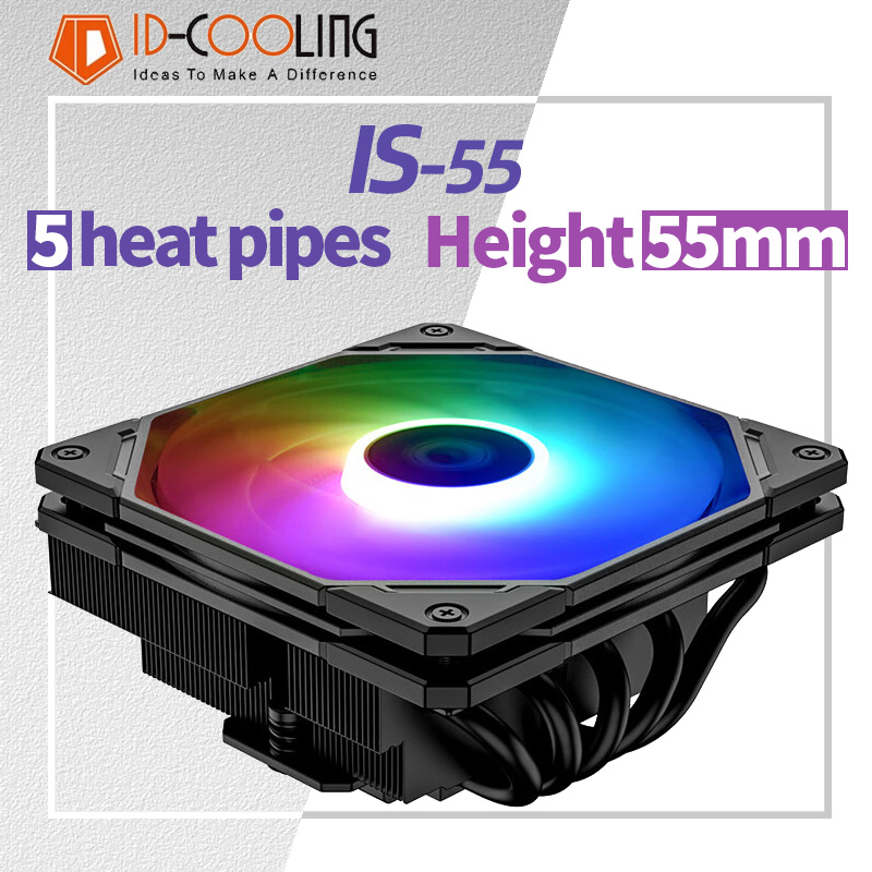 ID-COOLING IS-55 5Heatpipe CPU - Cpu Heatsink review and price