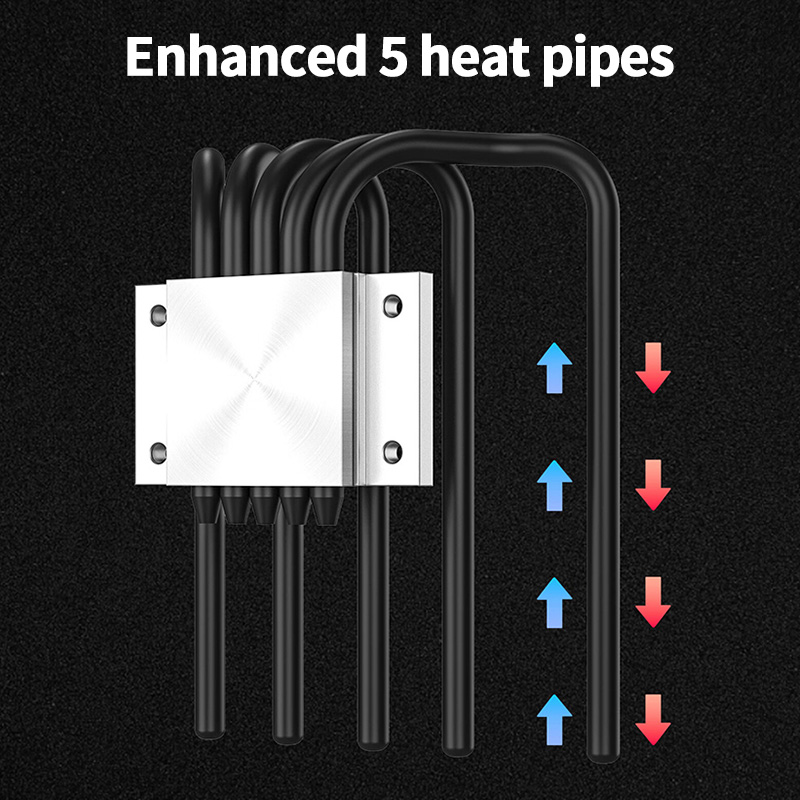 ID-COOLING IS-55 5Heatpipe CPU - Cpu Heatsink review and price